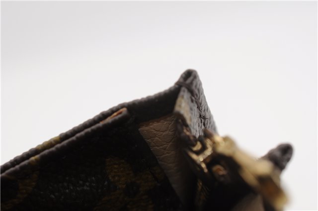 Authentic Louis Vuitton Monogram Poche Toilette 19 M47544 Cosmetics Pouch 2974F