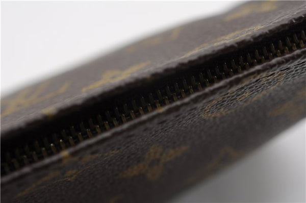 Authentic Louis Vuitton Monogram Poche Toilette 19 M47544 Cosmetics Pouch 2974F