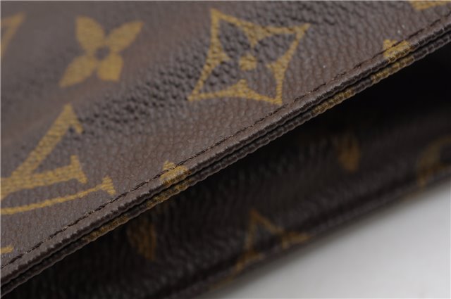 Authentic Louis Vuitton Monogram Poche Toilette 19 M47544 Cosmetics Pouch 2974F