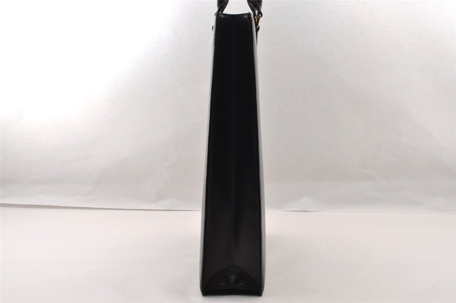 Authentic Louis Vuitton Epi Leather Sac Plat Hand Bag M59082 Black Junk 2974I