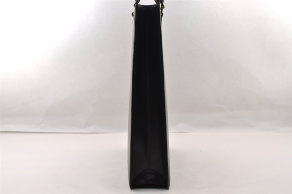 Authentic Louis Vuitton Epi Leather Sac Plat Hand Bag M59082 Black Junk 2974I