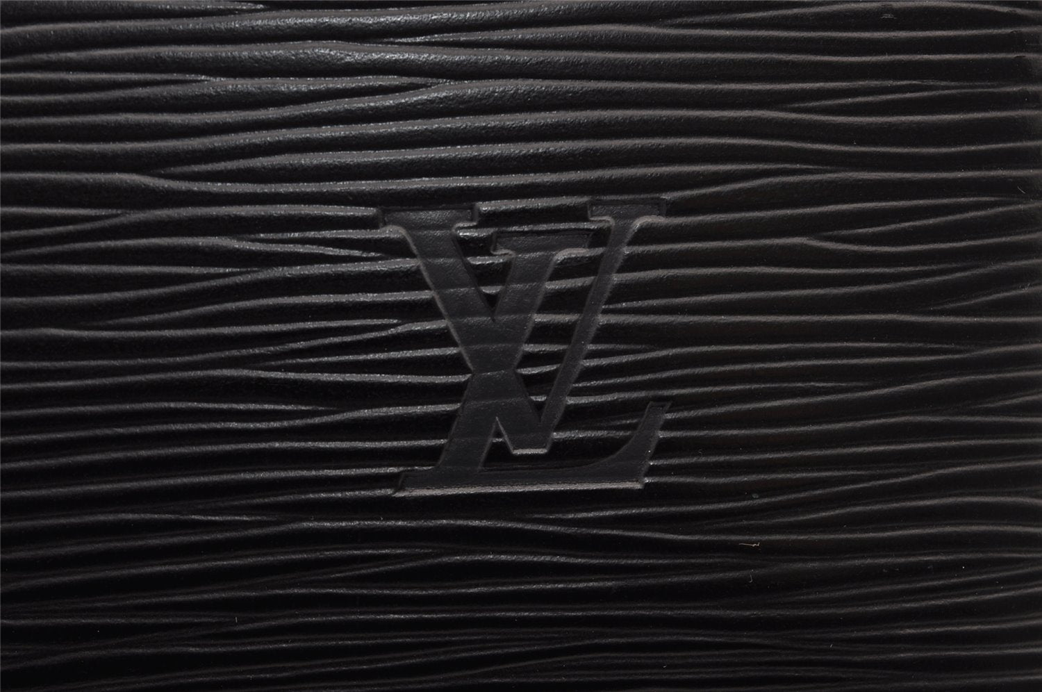 Authentic Louis Vuitton Epi Leather Sac Plat Hand Bag M59082 Black Junk 2974I