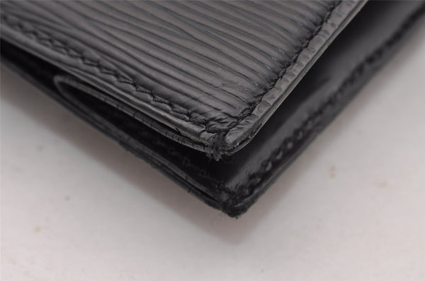 Authentic Louis Vuitton Epi Leather Sac Plat Hand Bag M59082 Black Junk 2974I