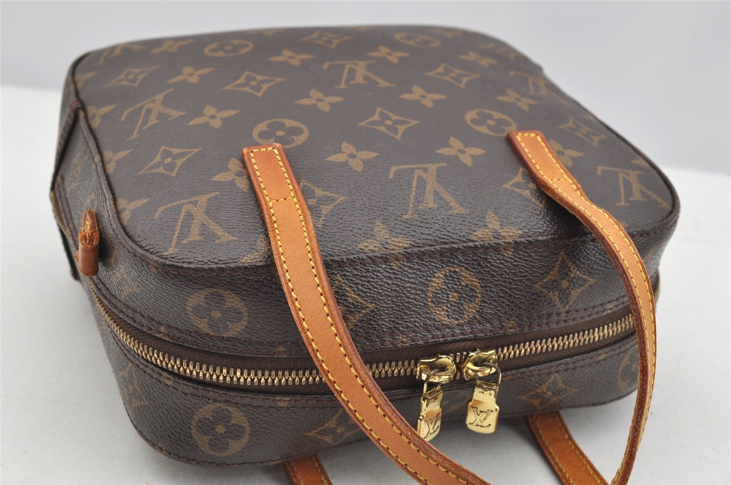 Authentic Louis Vuitton Monogram Spontini 2Way Shoulder Hand Bag M47500 LV 2975I