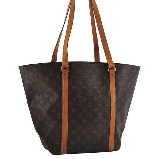 Authentic Louis Vuitton Monogram Sac Shopping PM Tote Bag M51108 LV 2977I