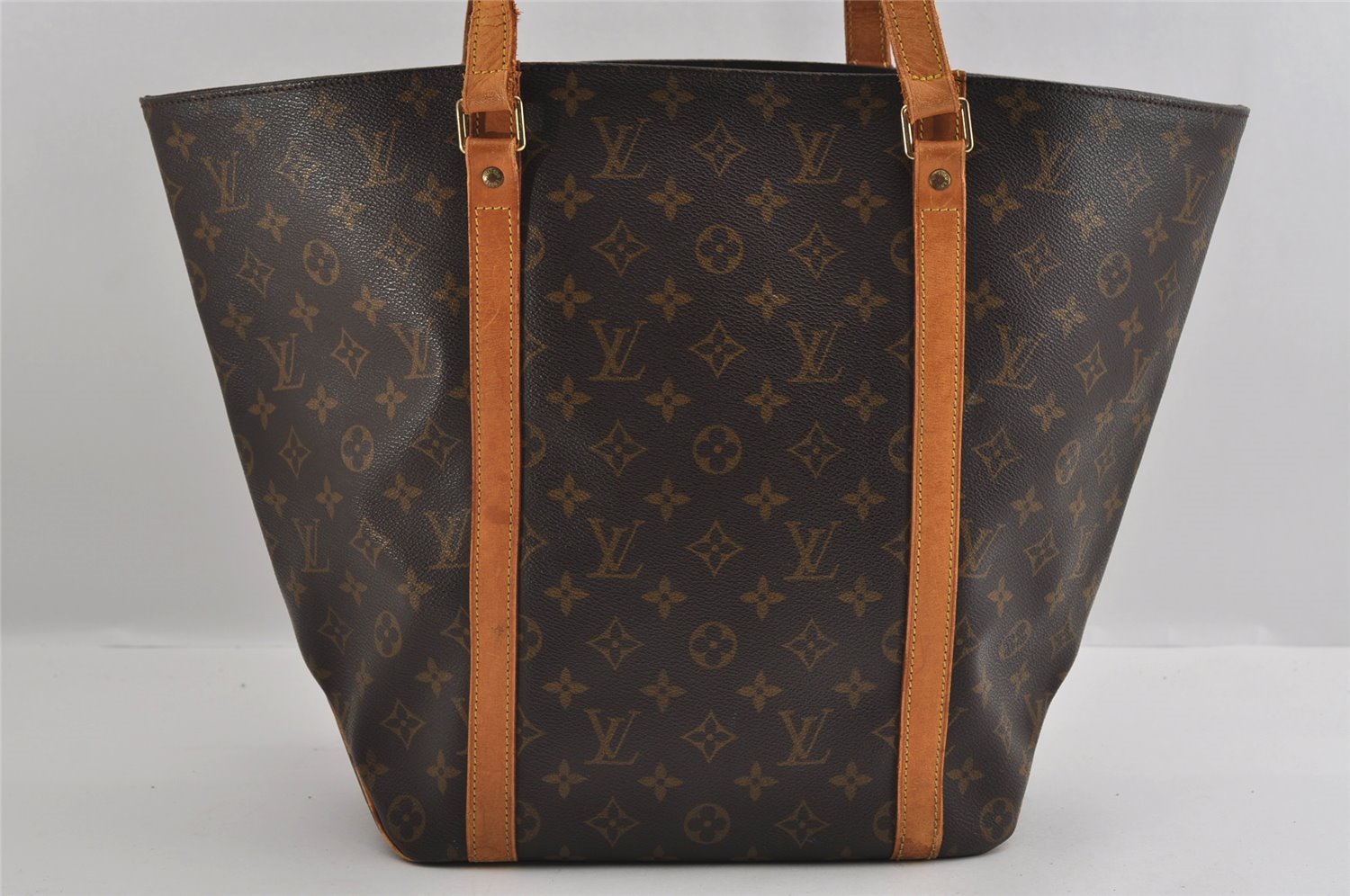 Authentic Louis Vuitton Monogram Sac Shopping PM Tote Bag M51108 LV 2977I