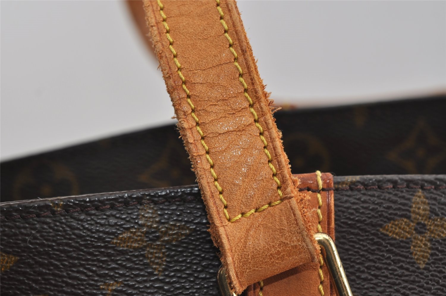 Authentic Louis Vuitton Monogram Sac Shopping PM Tote Bag M51108 LV 2977I