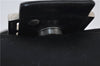 Authentic FENDI Mamma Baguette Shoulder Hand Bag Jersey Leather Black 2978E