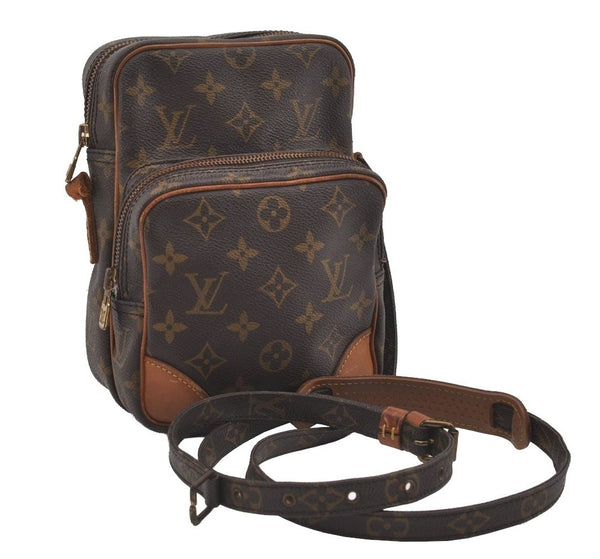 Authentic Louis Vuitton Monogram Amazone Shoulder Cross Bag M45236 Junk 2978I