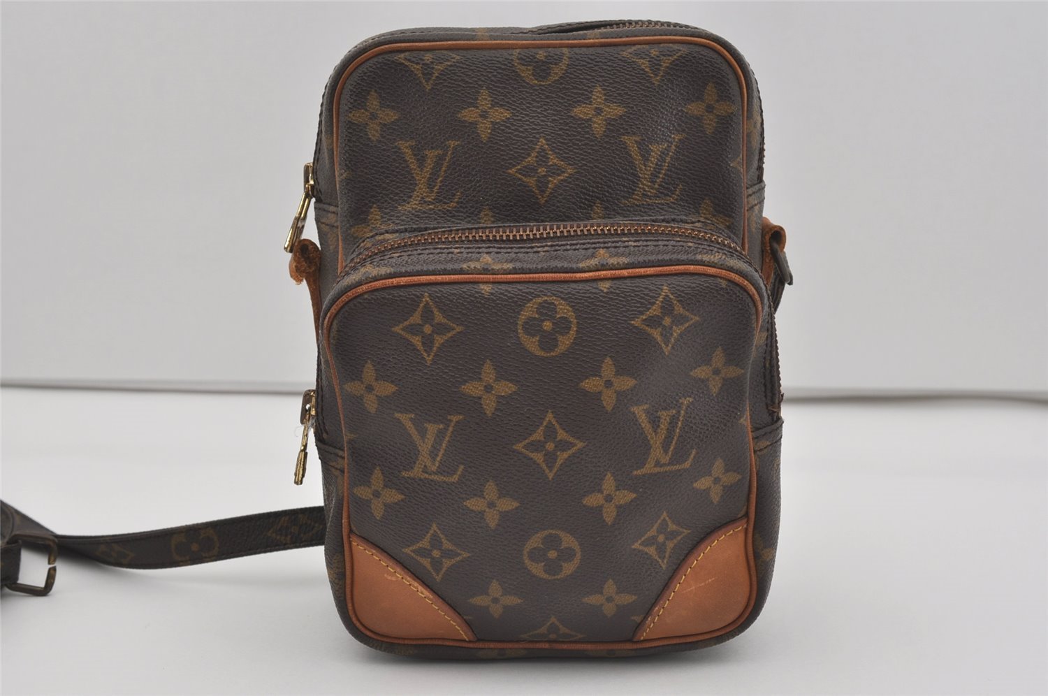 Authentic Louis Vuitton Monogram Amazone Shoulder Cross Bag M45236 Junk 2978I