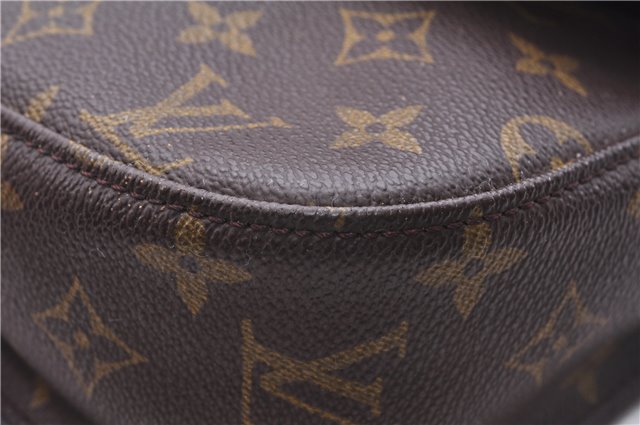 Authentic Louis Vuitton Monogram Saint Cloud GM M51242 Shoulder Cross Bag 2979E
