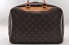 Authentic Louis Vuitton Monogram Deauville Hand Bag M47270 LV 2979I