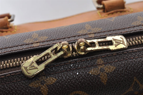 Authentic Louis Vuitton Monogram Deauville Hand Bag M47270 LV 2979I