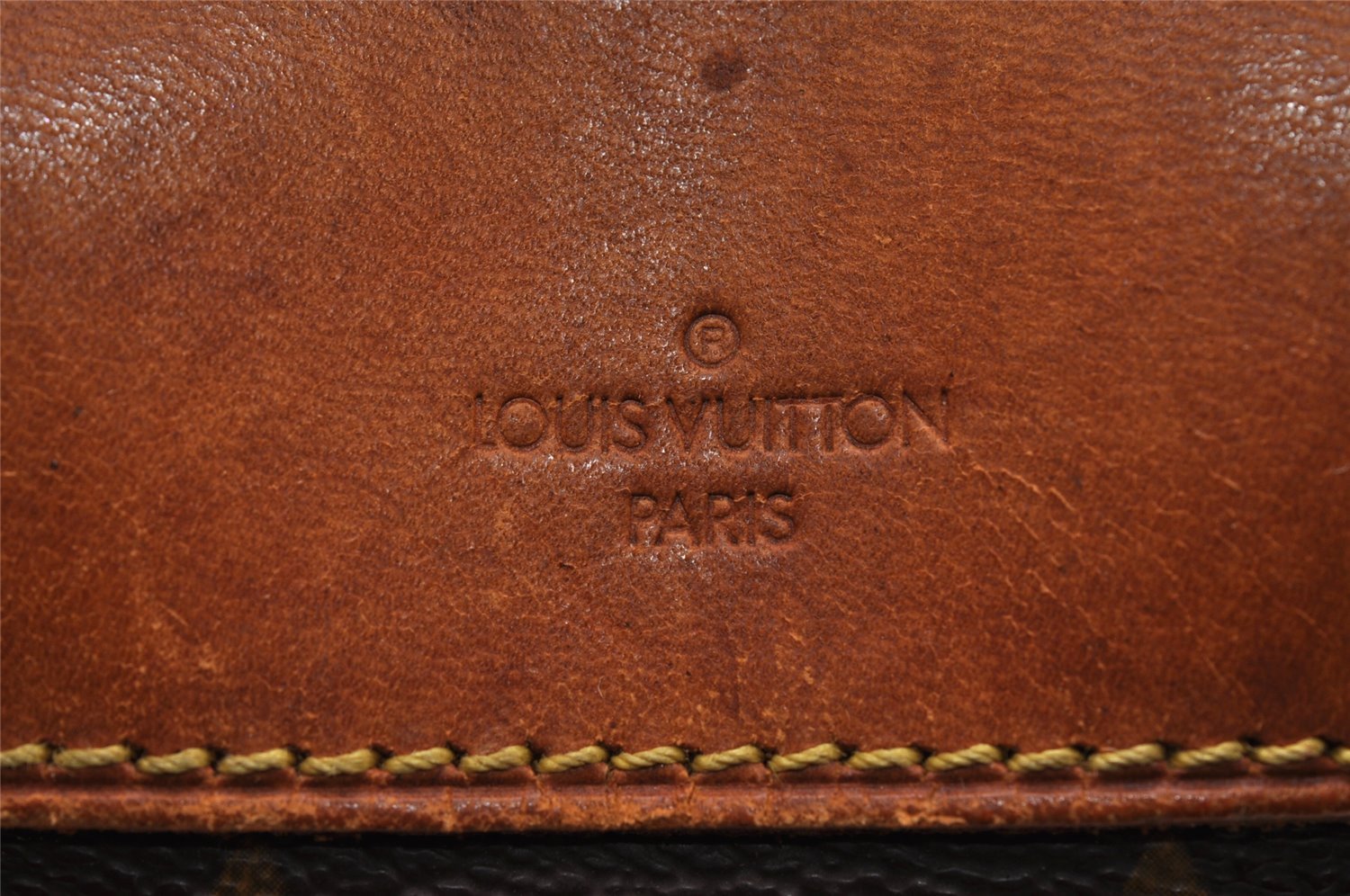 Authentic Louis Vuitton Monogram Deauville Hand Bag M47270 LV 2979I