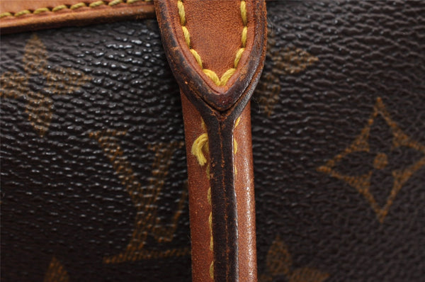 Authentic Louis Vuitton Monogram Deauville Hand Bag M47270 LV 2979I