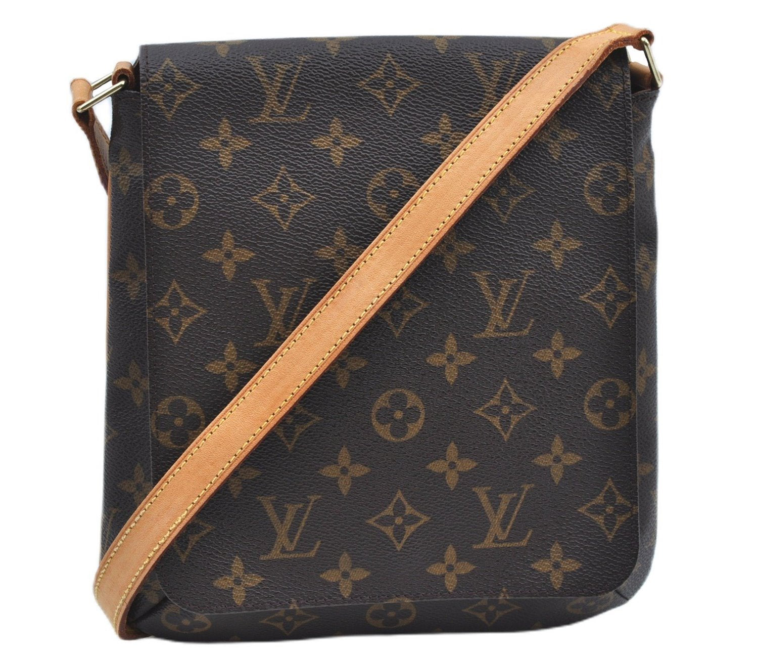 Authentic Louis Vuitton Monogram Musette Salsa Shoulder Bag LV 2980E