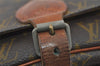 Authentic Louis Vuitton Monogram Cartouchiere GM Shoulder Bag Old Model 2980I