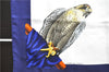 Authentic HERMES Carre 90 Scarf "Chasse a VOL" Silk Blue 2981D