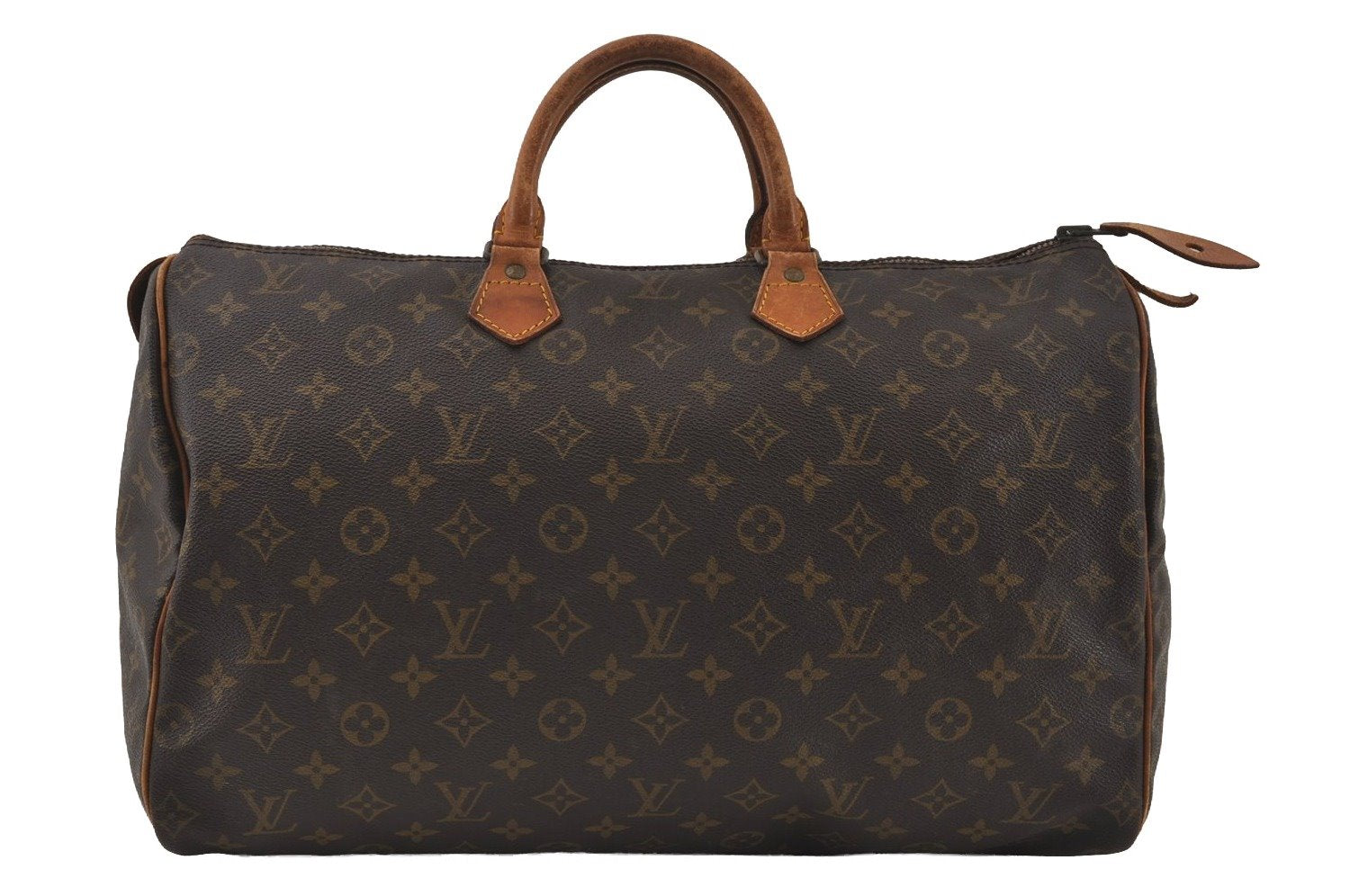 Authentic Louis Vuitton Monogram Speedy 40 Hand Boston Bag Old Model LV 2981I