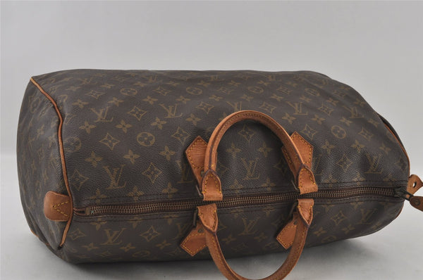 Authentic Louis Vuitton Monogram Speedy 40 Hand Boston Bag Old Model LV 2981I