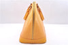 Authentic Louis Vuitton Epi Alma PM Hand Bag Yellow M52149 LV 2984E
