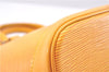 Authentic Louis Vuitton Epi Alma PM Hand Bag Yellow M52149 LV 2984E