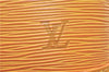 Authentic Louis Vuitton Epi Alma PM Hand Bag Yellow M52149 LV 2984E