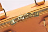 Authentic Louis Vuitton Epi Alma PM Hand Bag Yellow M52149 LV 2984E