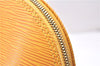 Authentic Louis Vuitton Epi Alma PM Hand Bag Yellow M52149 LV 2984E