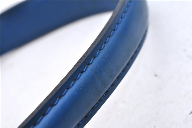 Authentic Louis Vuitton Epi Concorde Hand Bag Blue M52135 LV Junk 2986E