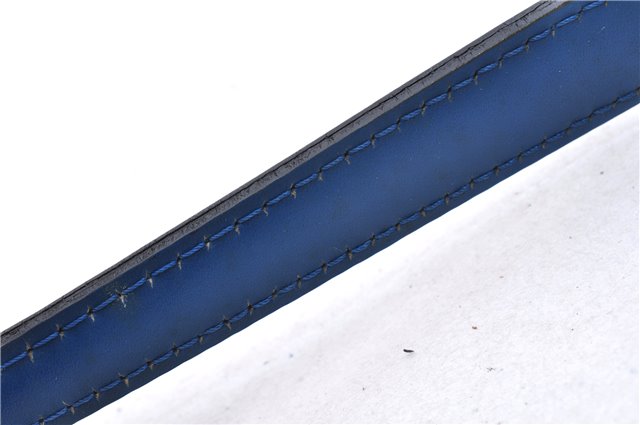 Authentic Louis Vuitton Epi Concorde Hand Bag Blue M52135 LV Junk 2986E