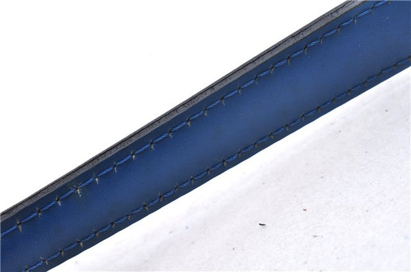 Authentic Louis Vuitton Epi Concorde Hand Bag Blue M52135 LV Junk 2986E