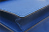Authentic Louis Vuitton Epi Concorde Hand Bag Blue M52135 LV Junk 2986E