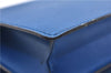 Authentic Louis Vuitton Epi Concorde Hand Bag Blue M52135 LV Junk 2986E