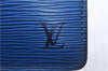 Authentic Louis Vuitton Epi Concorde Hand Bag Blue M52135 LV Junk 2986E