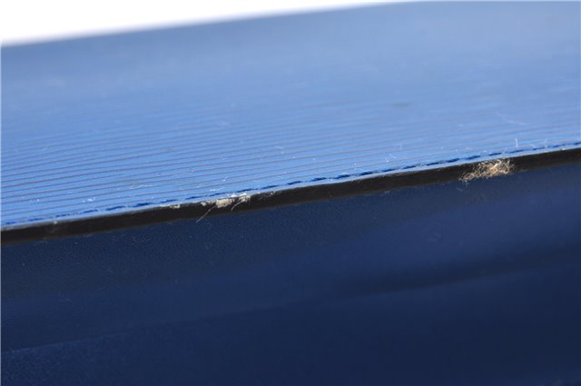 Authentic Louis Vuitton Epi Concorde Hand Bag Blue M52135 LV Junk 2986E