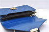 Authentic Louis Vuitton Epi Concorde Hand Bag Blue M52135 LV Junk 2986E