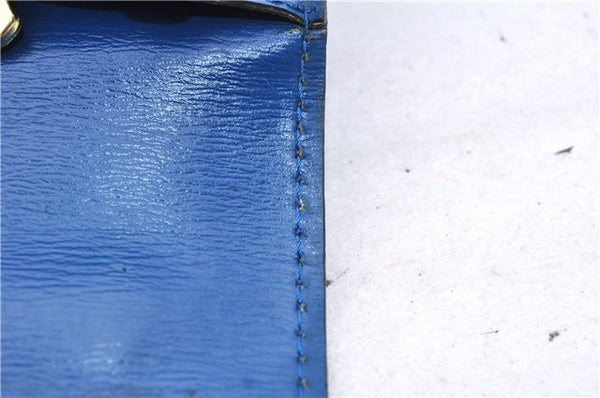 Authentic Louis Vuitton Epi Concorde Hand Bag Blue M52135 LV Junk 2986E