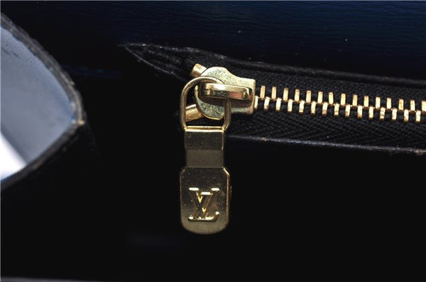 Authentic Louis Vuitton Epi Concorde Hand Bag Blue M52135 LV Junk 2986E