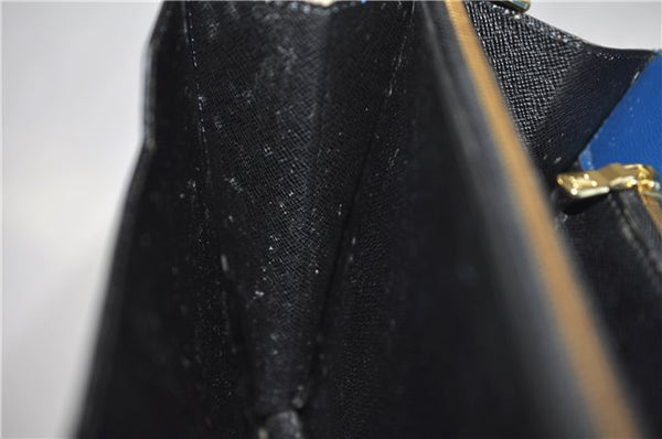 Authentic Louis Vuitton Epi Concorde Hand Bag Blue M52135 LV Junk 2986E