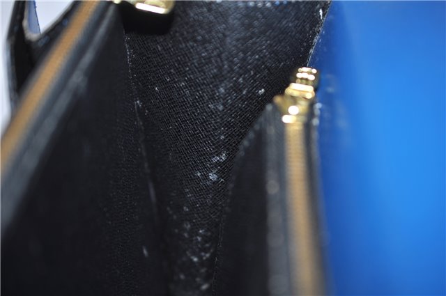 Authentic Louis Vuitton Epi Concorde Hand Bag Blue M52135 LV Junk 2986E