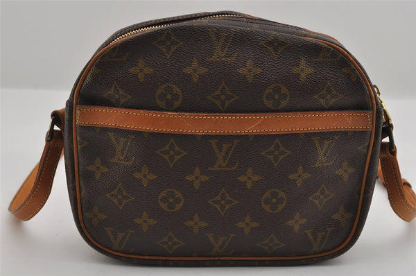 Authentic Louis Vuitton Monogram Senlis Shoulder Cross Bag Old Model LV 2986I