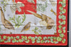 Authentic HERMES Carre 90 Scarf "La Vie Au Grand Air" Silk Red 2987D