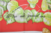Authentic HERMES Carre 90 Scarf "La Vie Au Grand Air" Silk Red 2987D