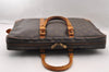 Authentic Louis Vuitton Monogram Porte Documents Voyage M53361 Briefcase 2987I