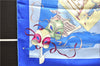 Authentic HERMES Carre 90 Scarf "LE CARNAVAL DE VENISE" Silk Blue 2988D