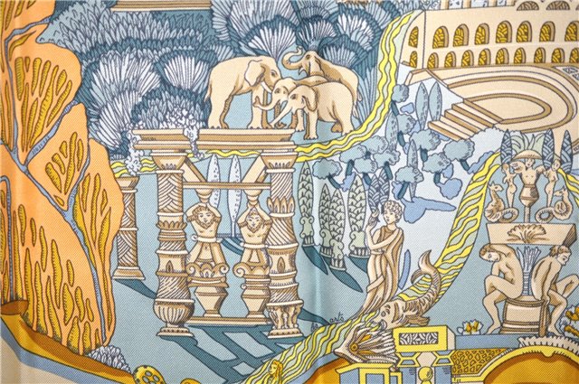 Authentic HERMES Carre 90 Scarf 