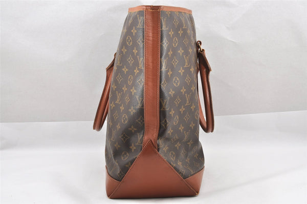 Auth Louis Vuitton Monogram Sac Weekend GM Vintage Tote Hand Bag M42420 LV 2989I