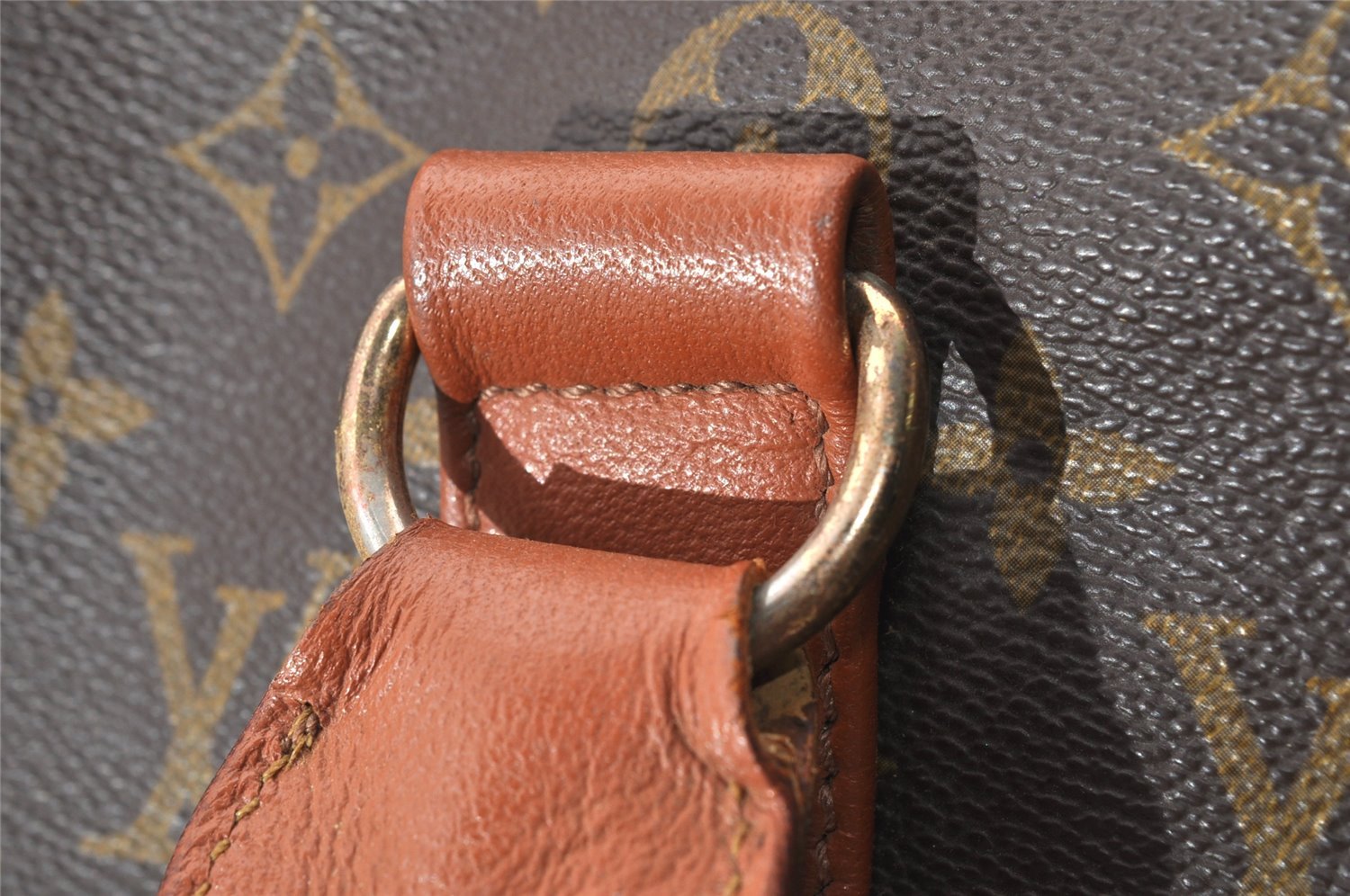 Auth Louis Vuitton Monogram Sac Weekend GM Vintage Tote Hand Bag M42420 LV 2989I