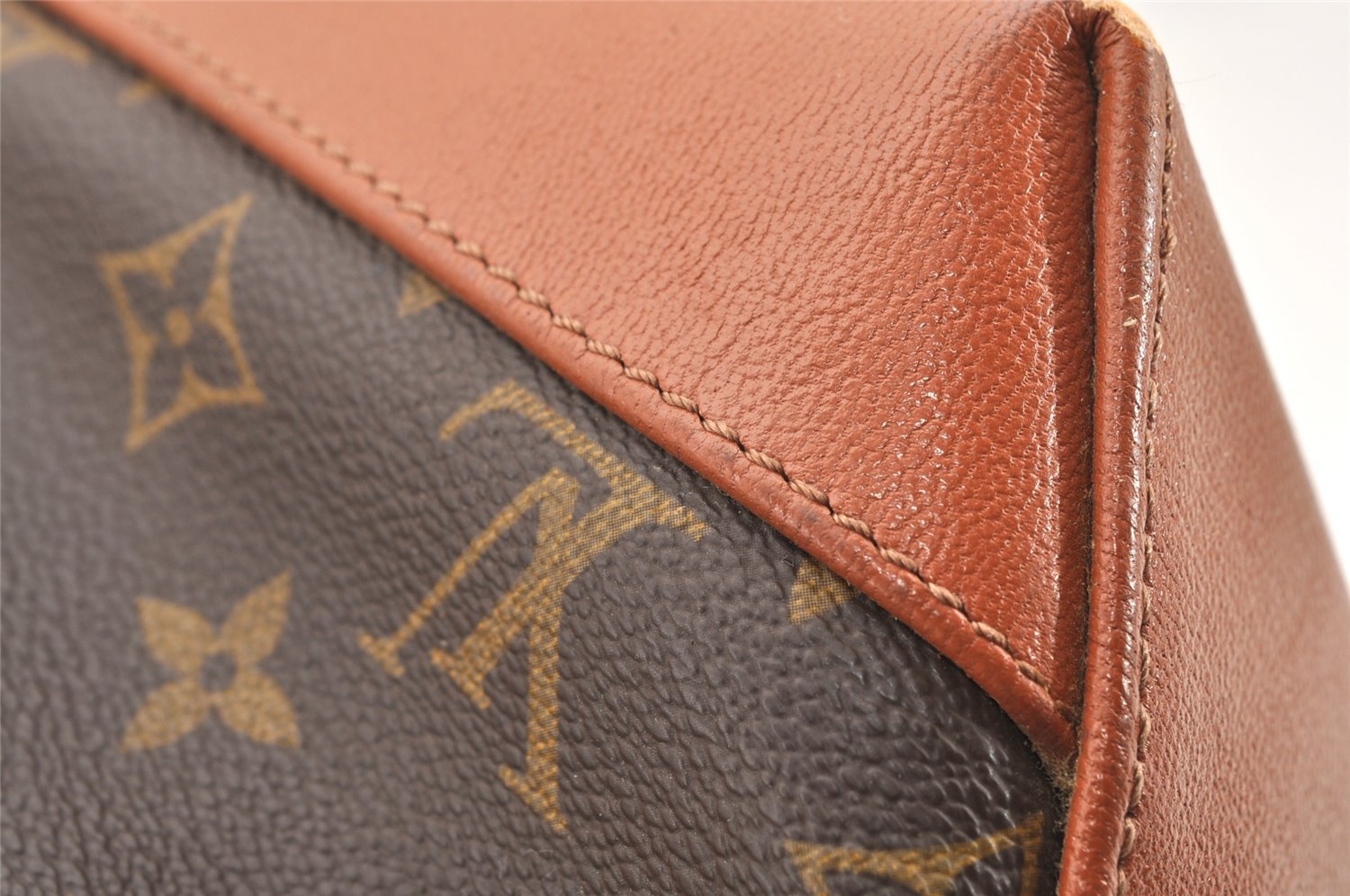 Auth Louis Vuitton Monogram Sac Weekend GM Vintage Tote Hand Bag M42420 LV 2989I